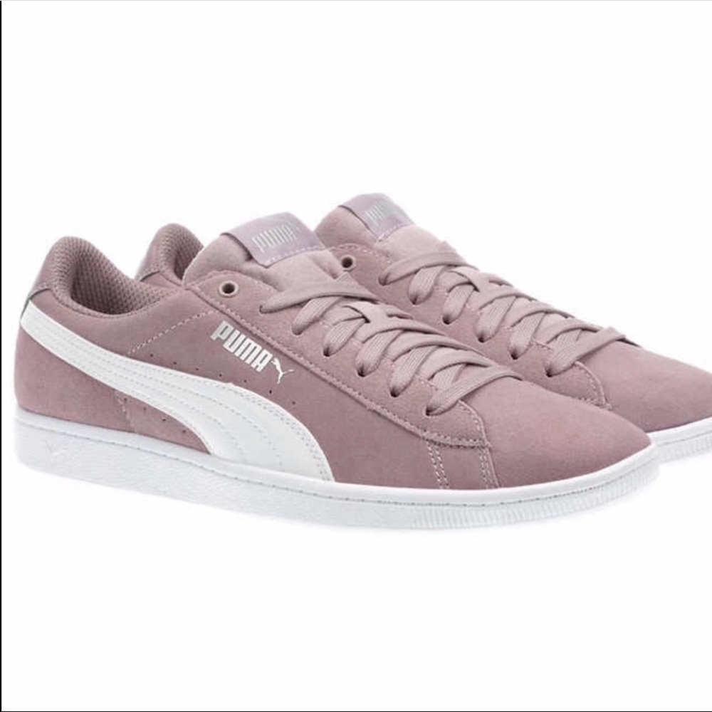 PUMA ladies vikky suede shoe elderberry (purple)